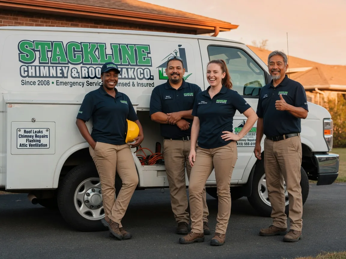 Chimney flashing repair company in Cumberland City, TN